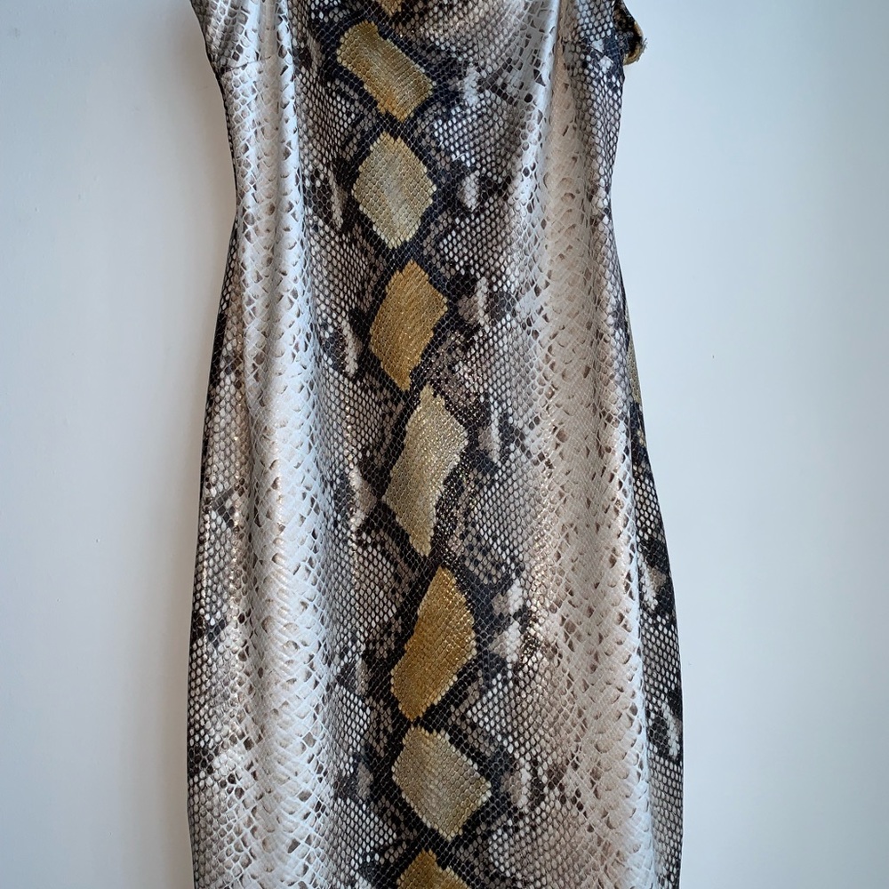 Snake print Mini Dress - Picture 2 of 3